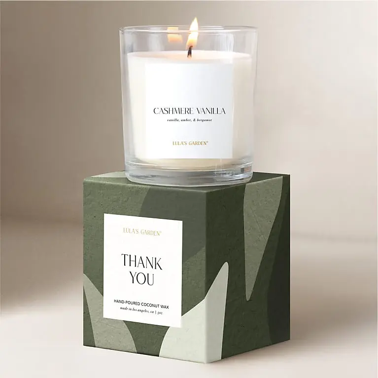 Lula's Garden Candles - Thank You