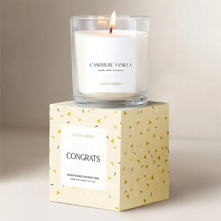 Lula's Garden Candles - Congrats