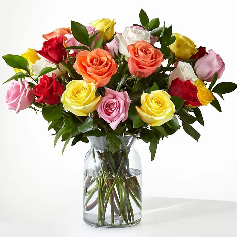 Chromatic Rose Bouquet