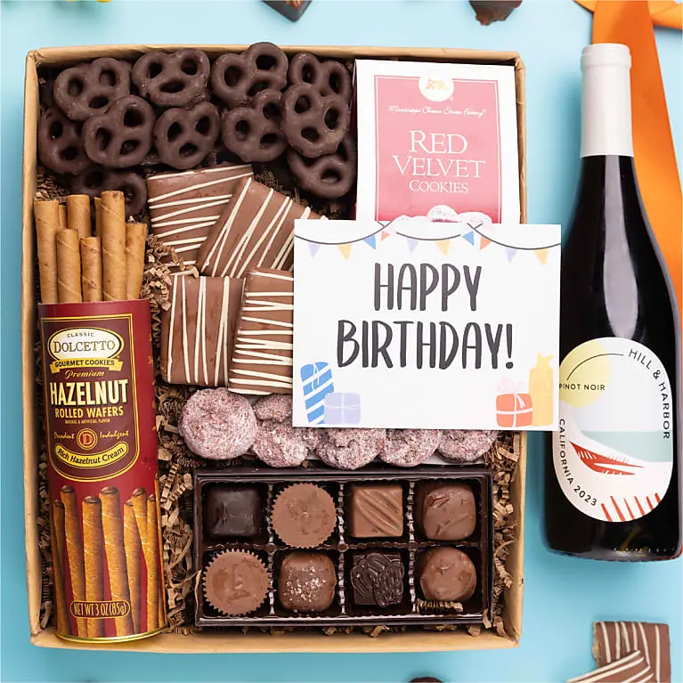 Happy Birthday! Sweet Treats Chocolate Gift Box