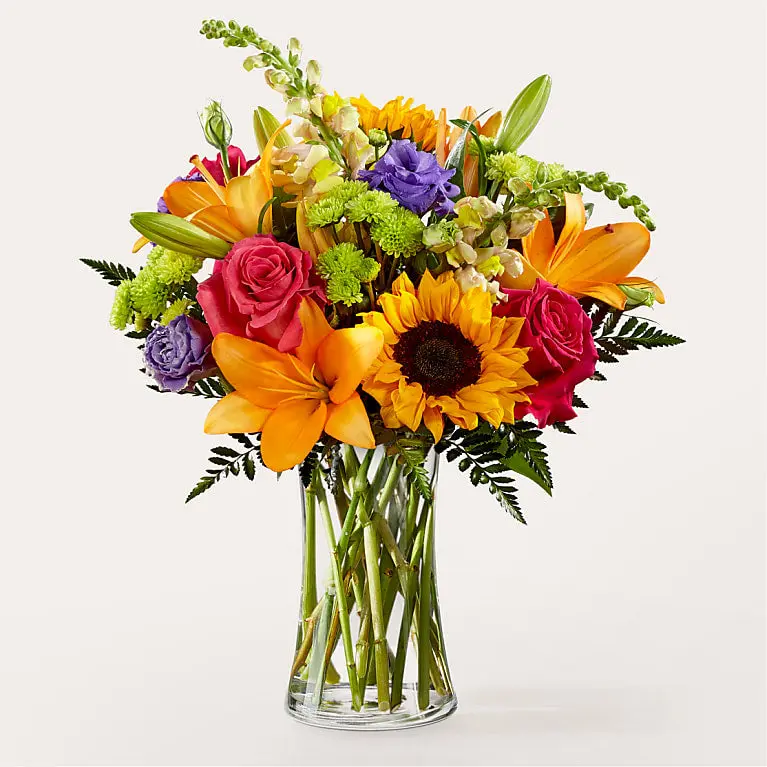 Double Rainbow Bouquet