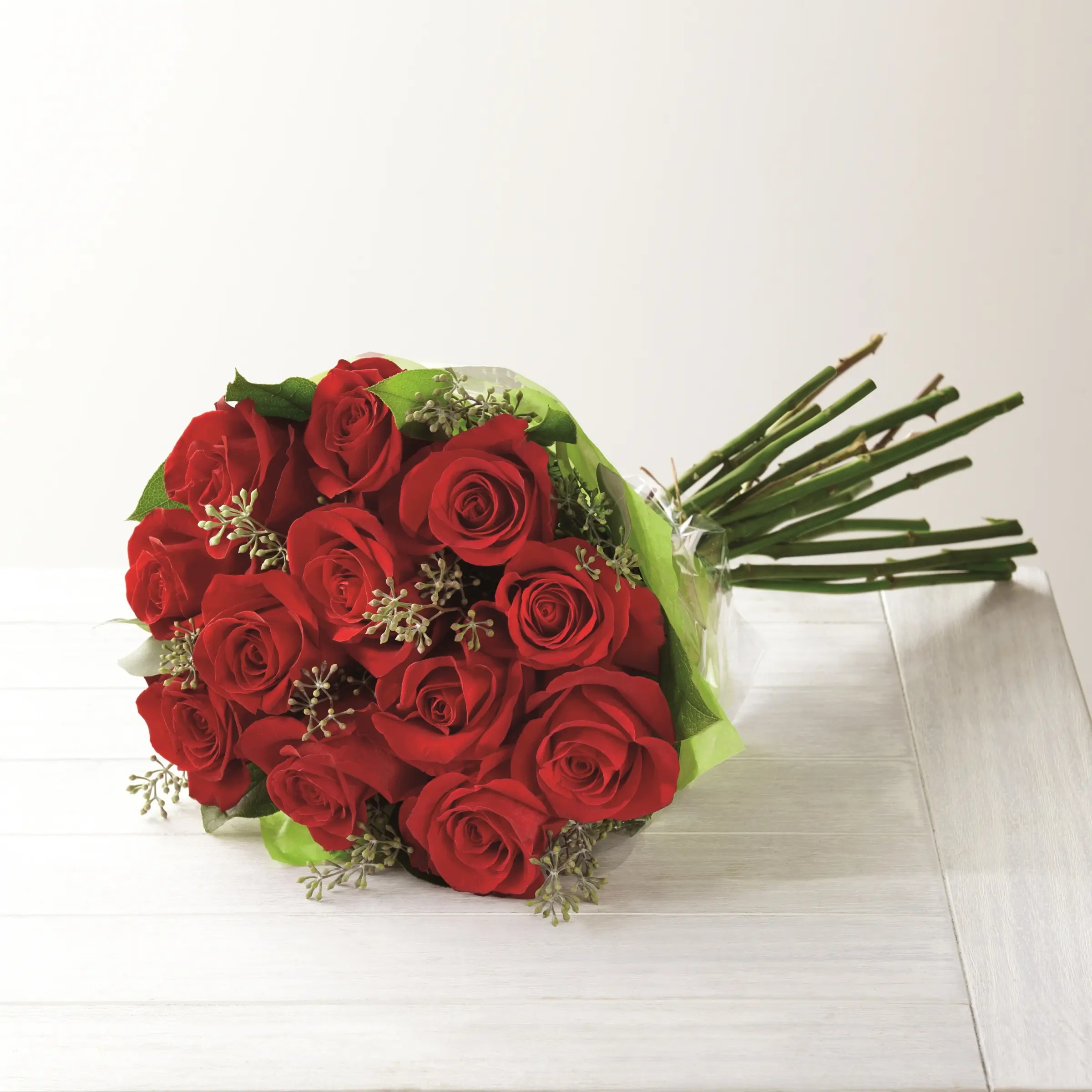 The Red Roses Bouquet