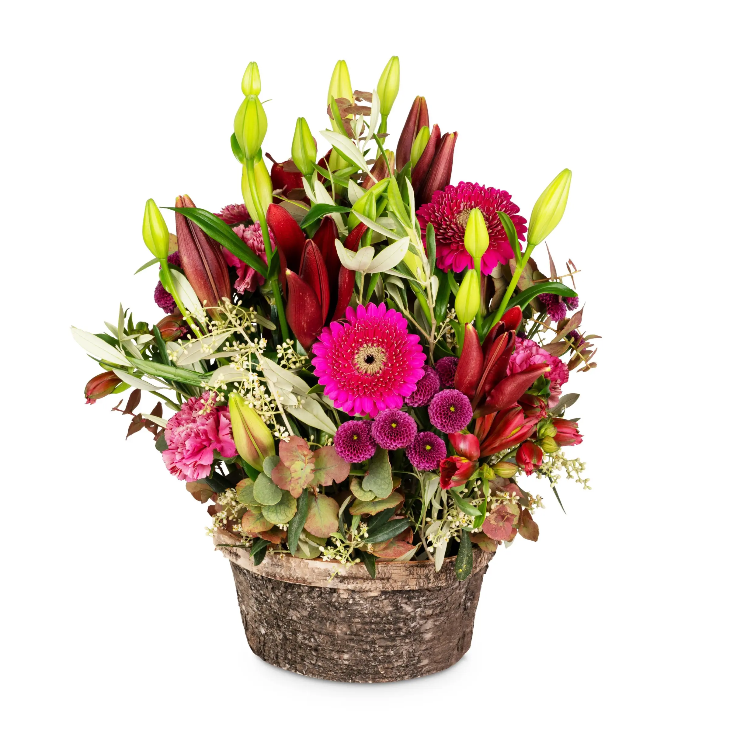 Flower arrangement 'In Silent Memory' for the cemetery