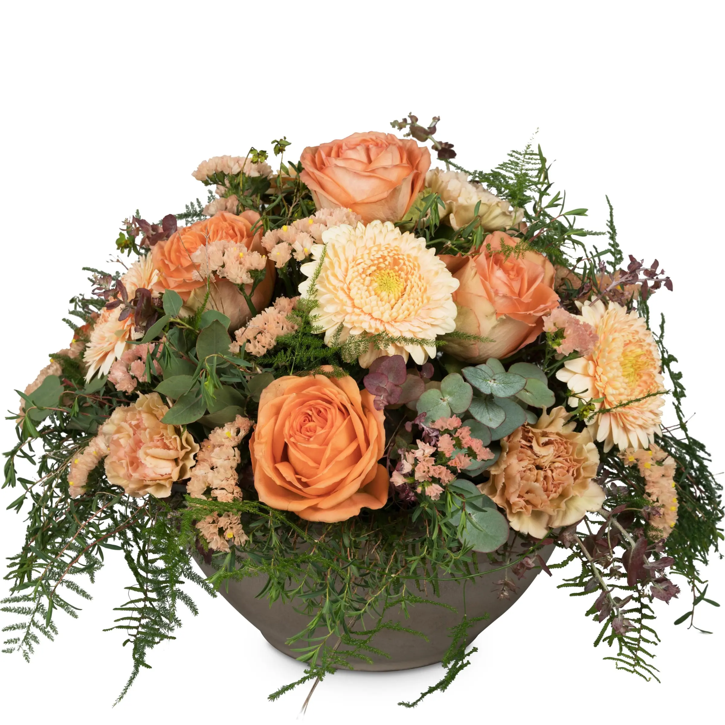 Flower arrangement 'In Silent Remembrance' for the cemetery