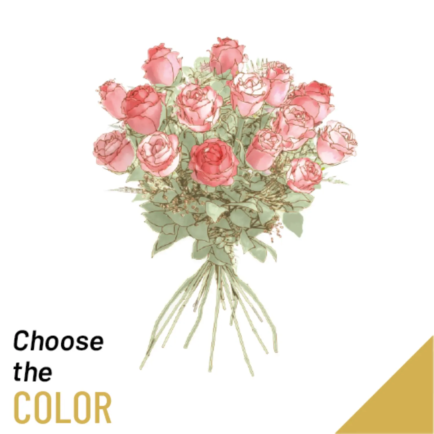 15 Roses Medium Stem