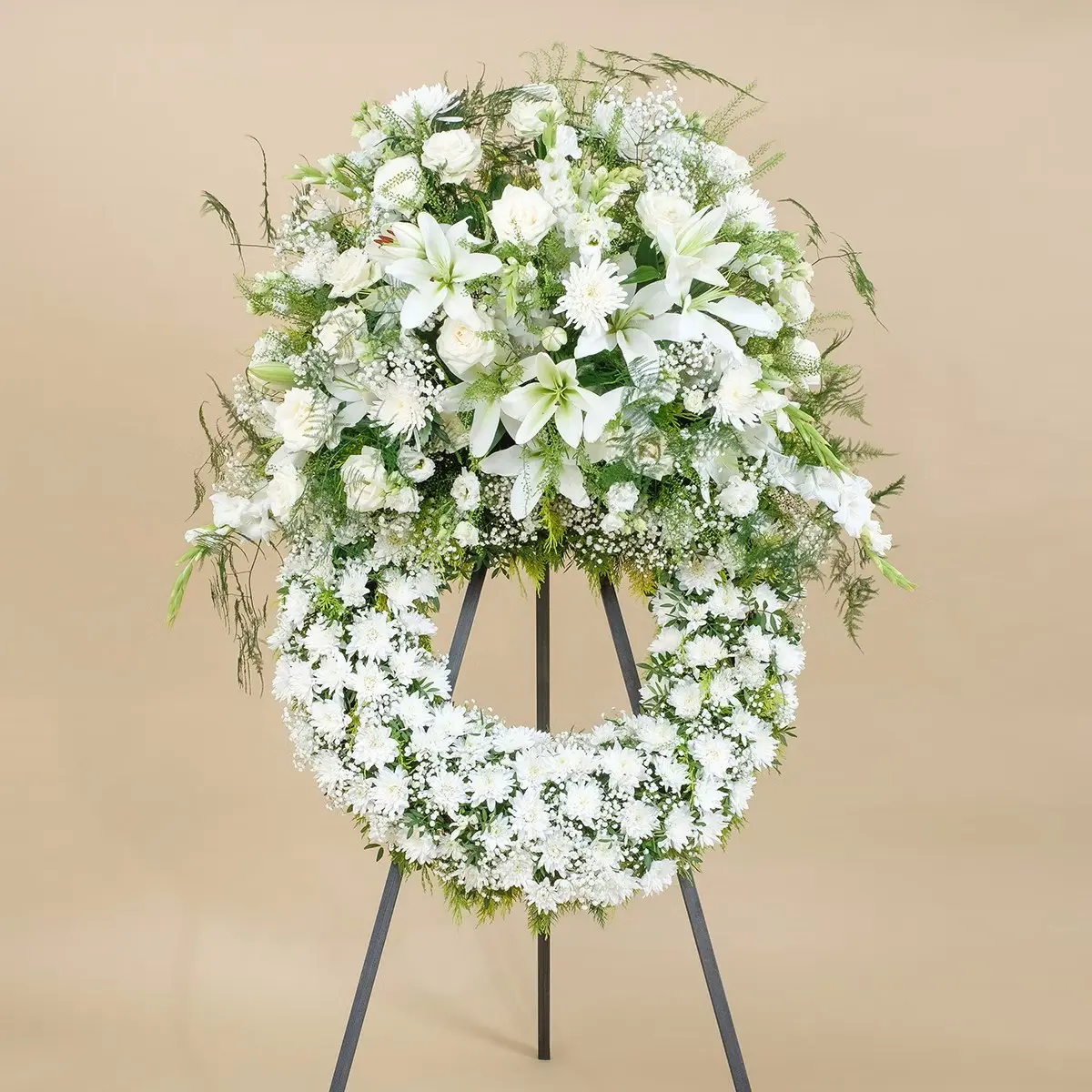 Premium White wreath