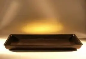 Black Humidity/Drip Bonsai Tray (6XL) 25" x 15" x 2.25"
