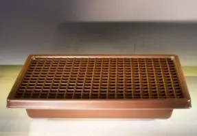 Humidi-Grow Bonsai Tray - Brown Color 13.25" x 10.5" x 2.25"