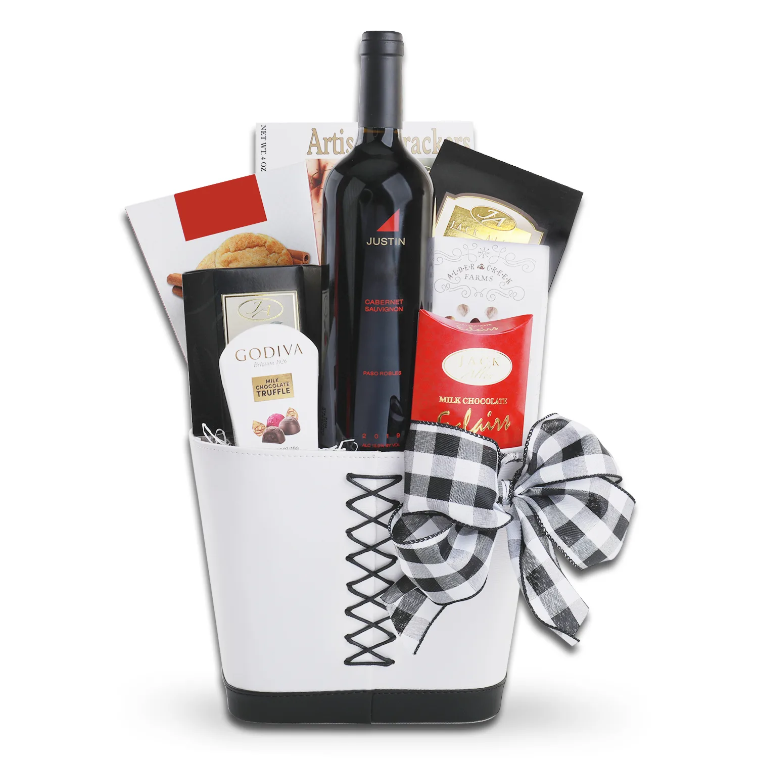 Justin Cabernet Sauvignon Wine Gift Basket