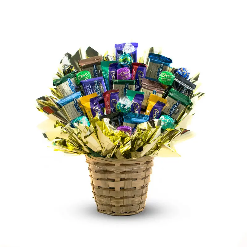 Dark Chocolate Decadence Candy Bouquet
