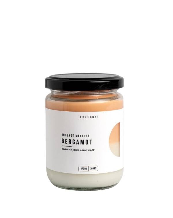 Incense Mixture Fragrant Bergamot Perfumed Candle (Basic)