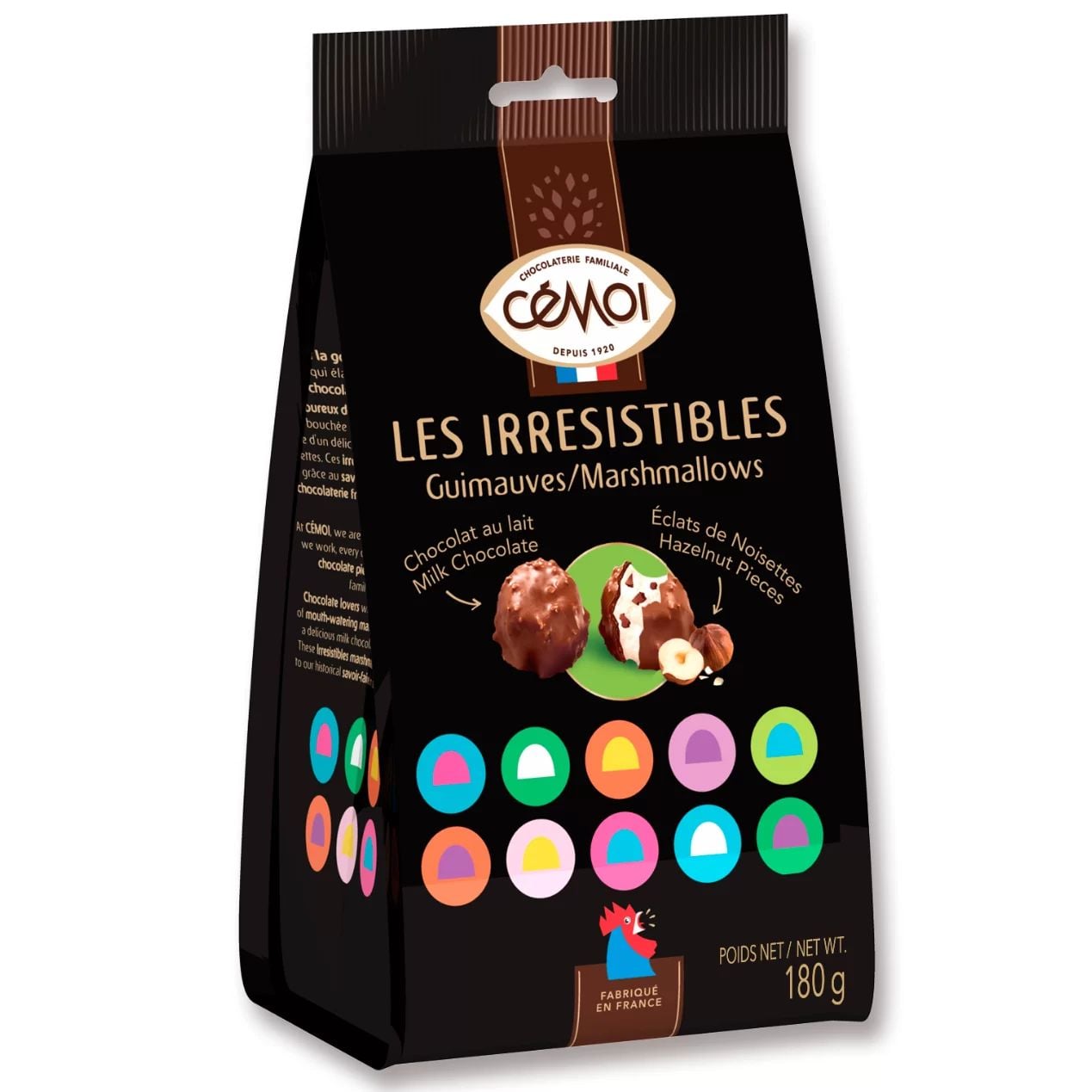 Marshmallow Nip Chocolate Cemoi 180g