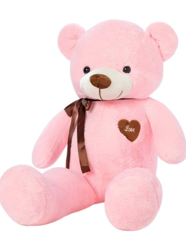 Cute Pink Teddy (100cm)
