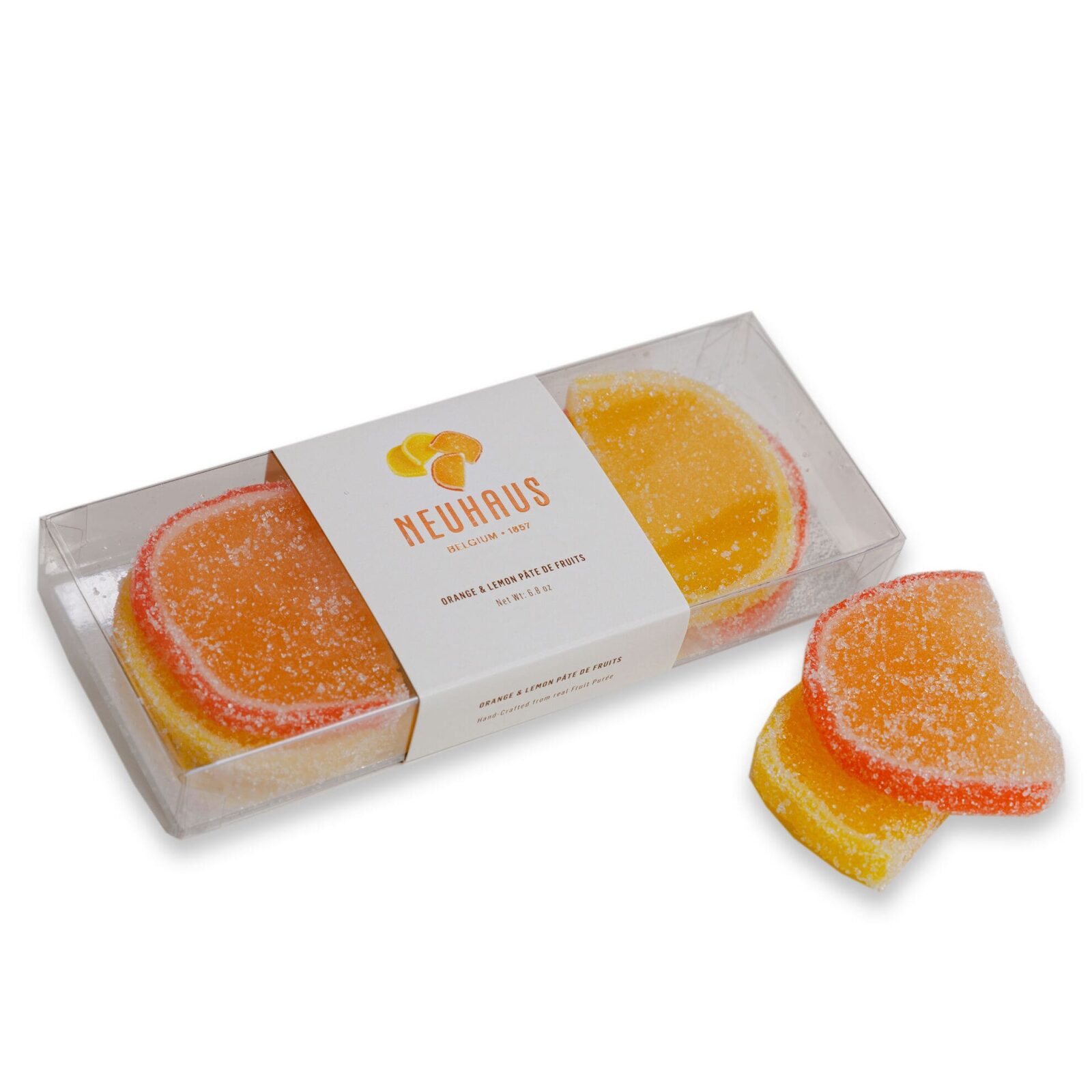 Pate De Fruits - Lemon & Orange Fruit Slices, 6 Pcs