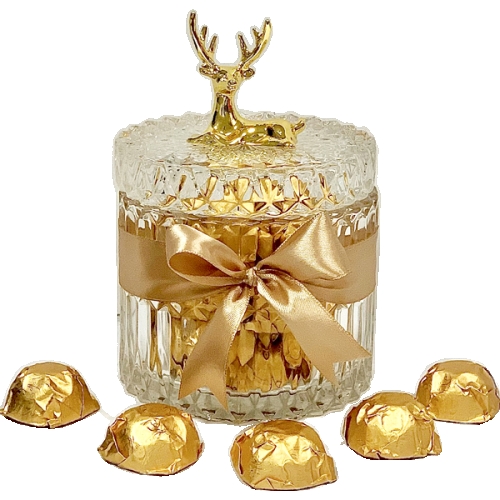 Jar of Belgian Milk Chocolates