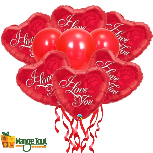 I Love You Balloon Bouquet