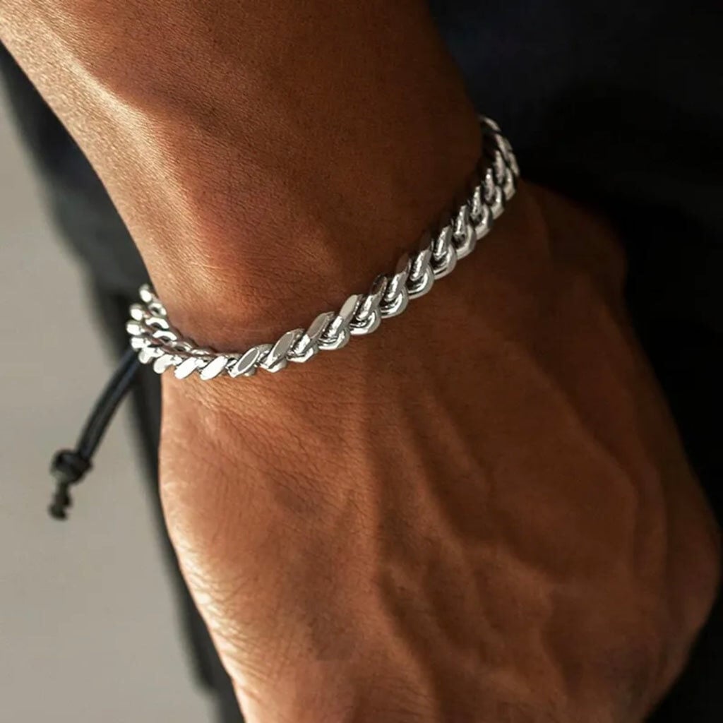 Stainless Steel Chain Men's Bracelet