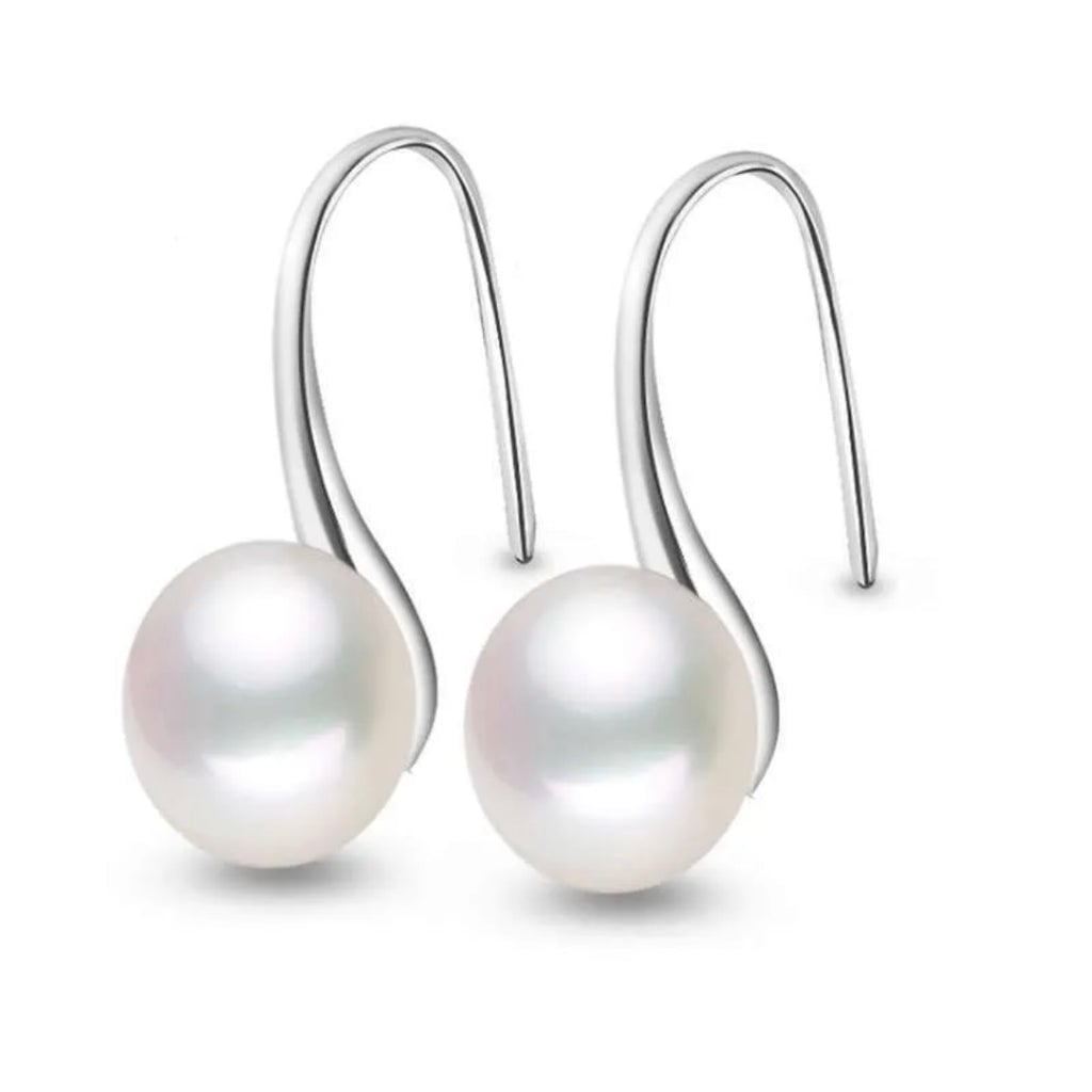 Sterling Silver Freshwater Earrings