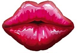 Lips Kiss Balloon
