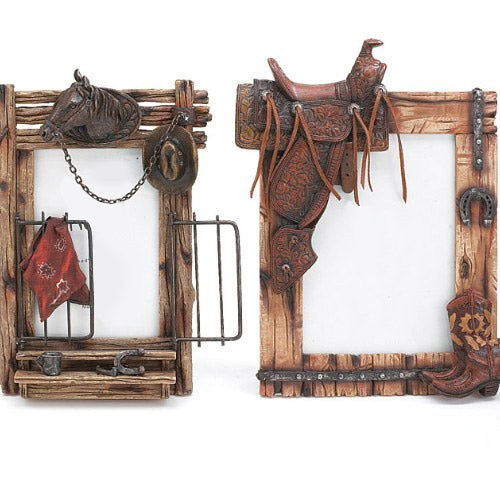 Western-Cowboy Theme Picture Photo Frame