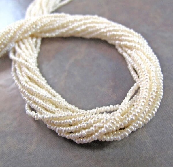 Carl's Freshwater Tiny Multi-Pearl Twisted Necklace