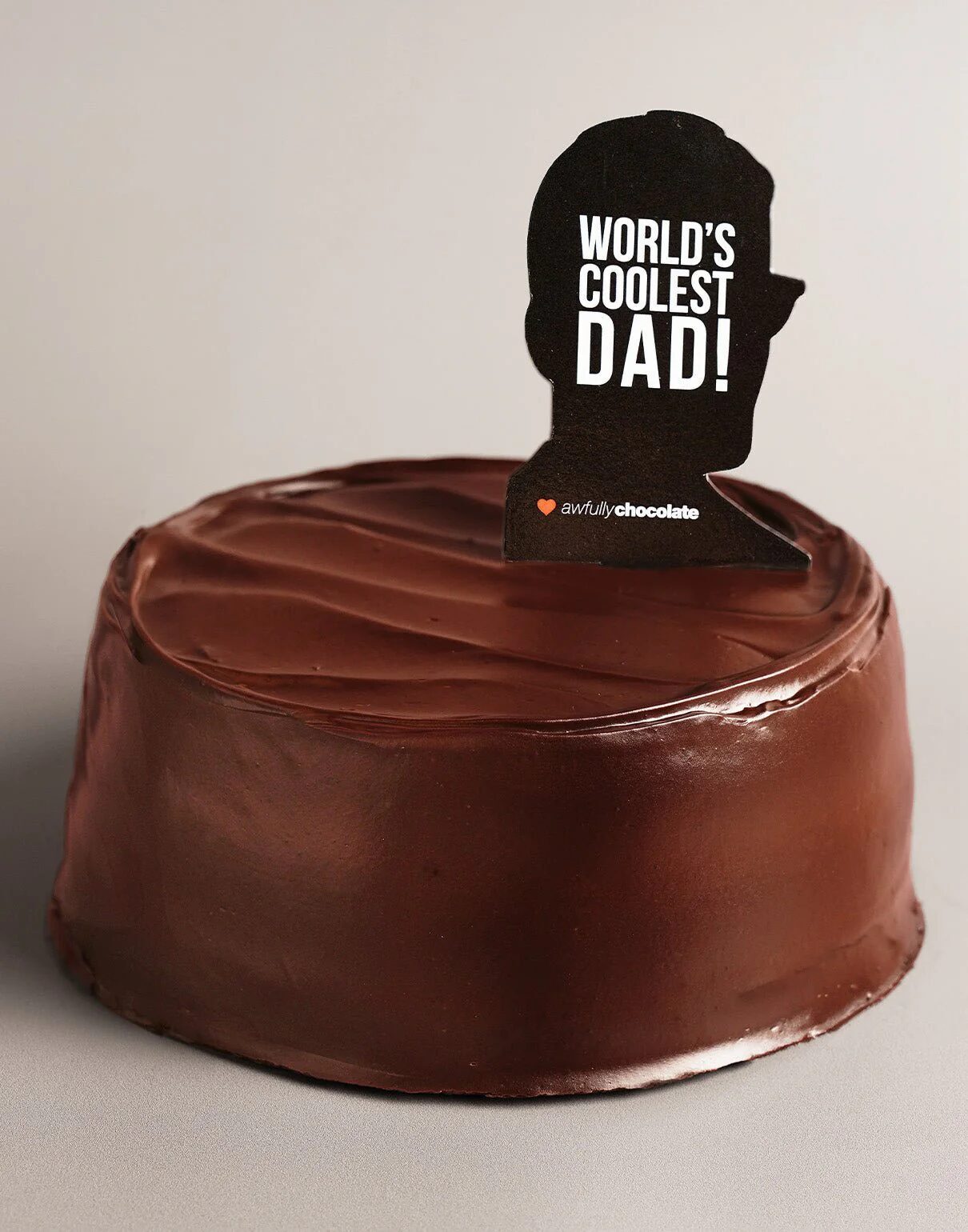 6" Original All Chocolate Cake for Dad