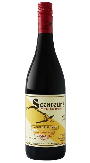 2019 Secateurs Cinsault Shiraz Grenache