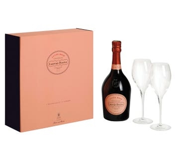 Laurent-Perrier RosÃ© NV Gift Pack with 2 Flutes
