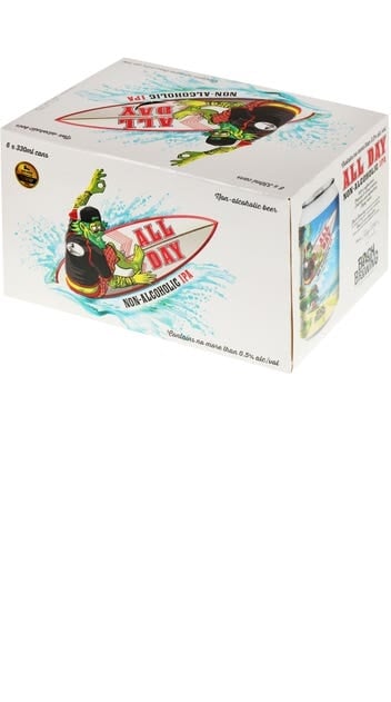 Bach Brewing All Day Non-Alcoholic IPA 6 pack 330ml can