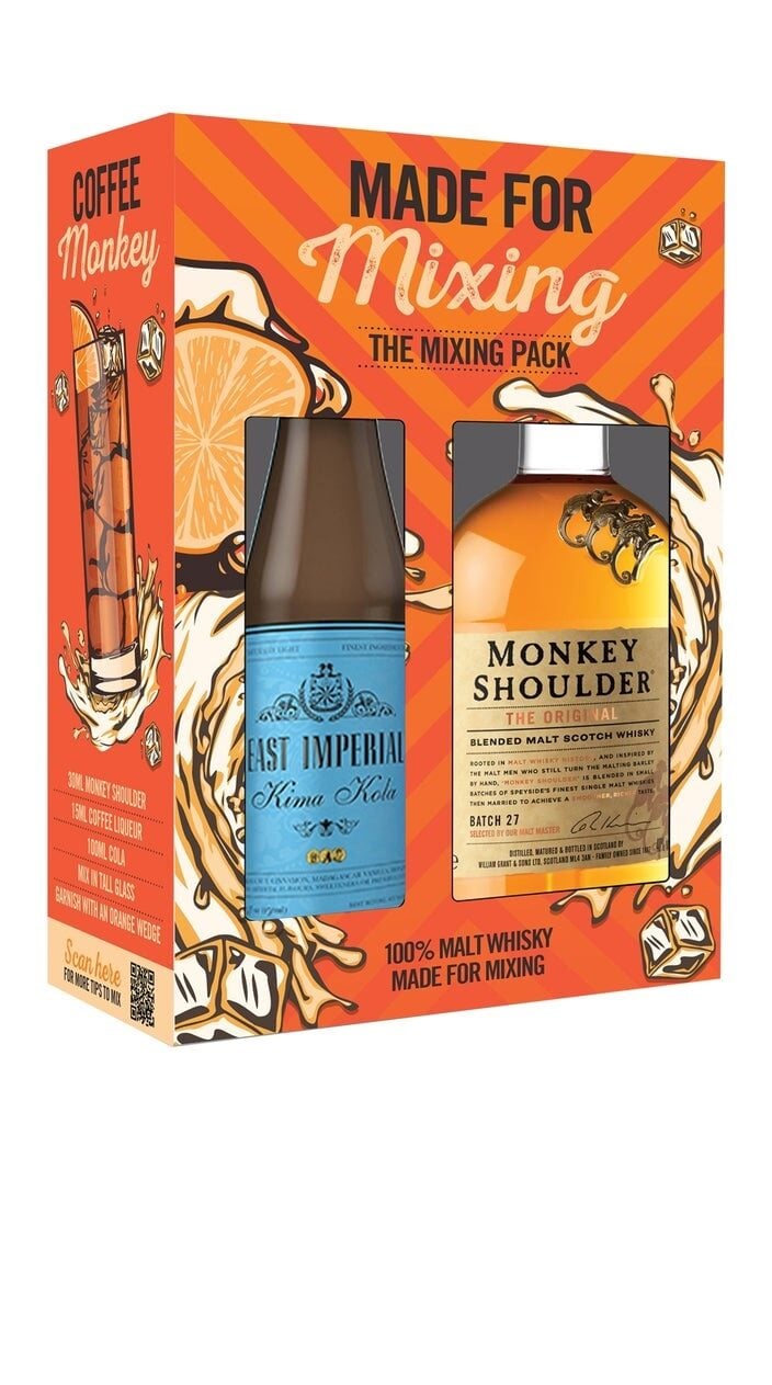 Monkey Shoulder Gift Pack 700ml bottle