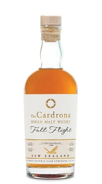 Cardrona Distillery - Full Flight 7yr old ex-Sherry Cask Whisky 375ml bottle