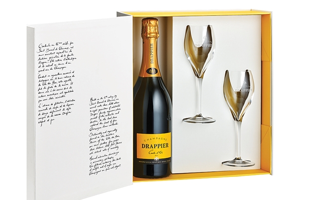 Drappier Carte Dor And 2 Flutes