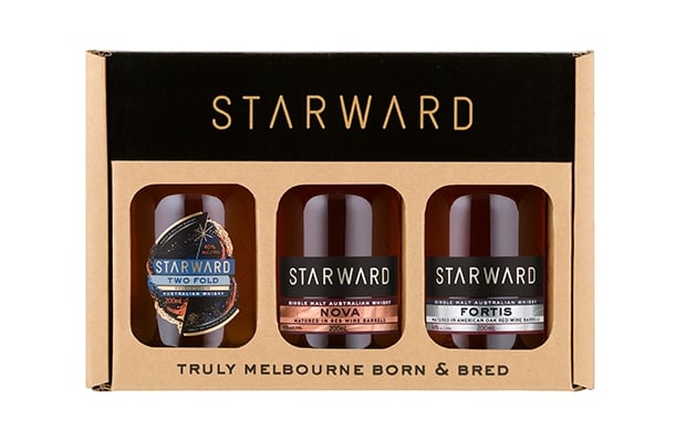 STARWARD WHISKY 200ML TRIO PACK
