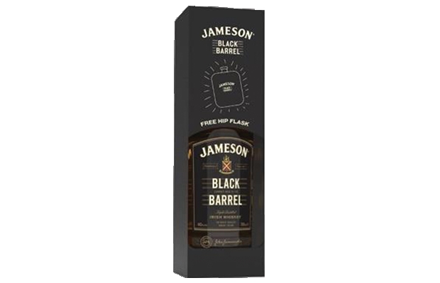 Jameson Black Barrel And Hipflask Pack