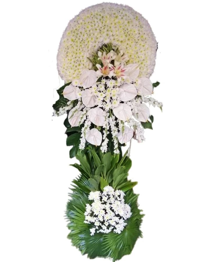 XL Sympathy Mums Stand 6 Ft (None)
