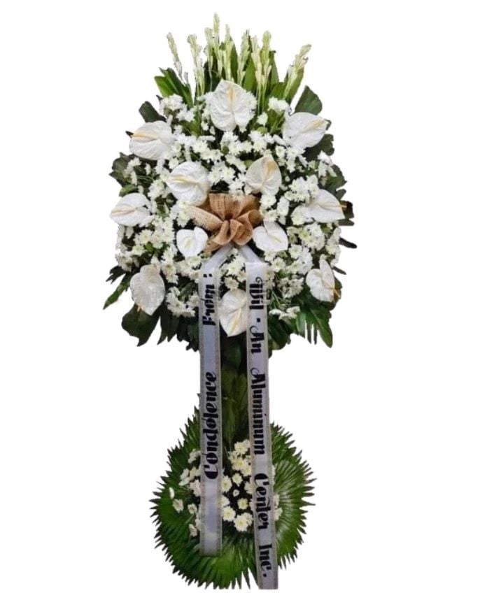 XL Funeral Sympathy Stand 6 Ft (None)