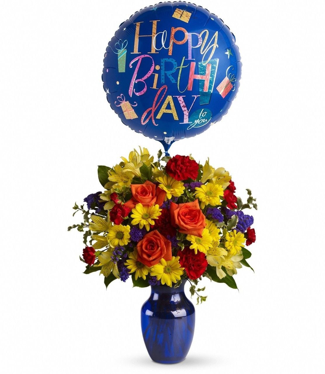 Birthday Premium Assorted Flowers Bouquet