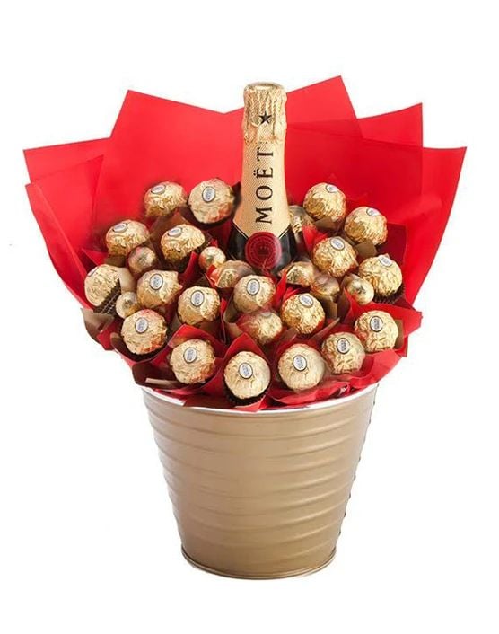 MoÃ«t & Ferrero Luxury Bouquet