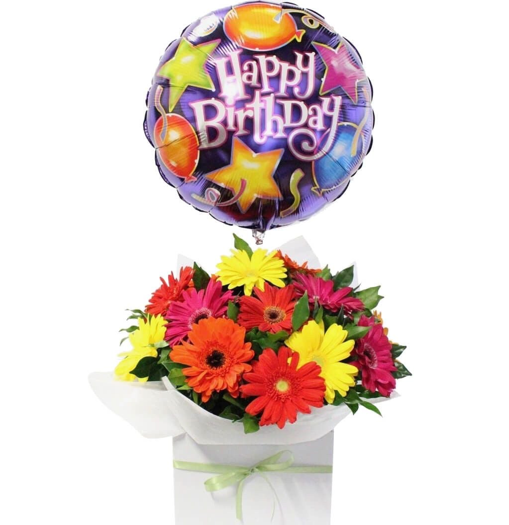 Birthday Gerbera Daisies Bouquet