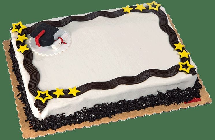 Graduation Cake (8x12) Add your message!