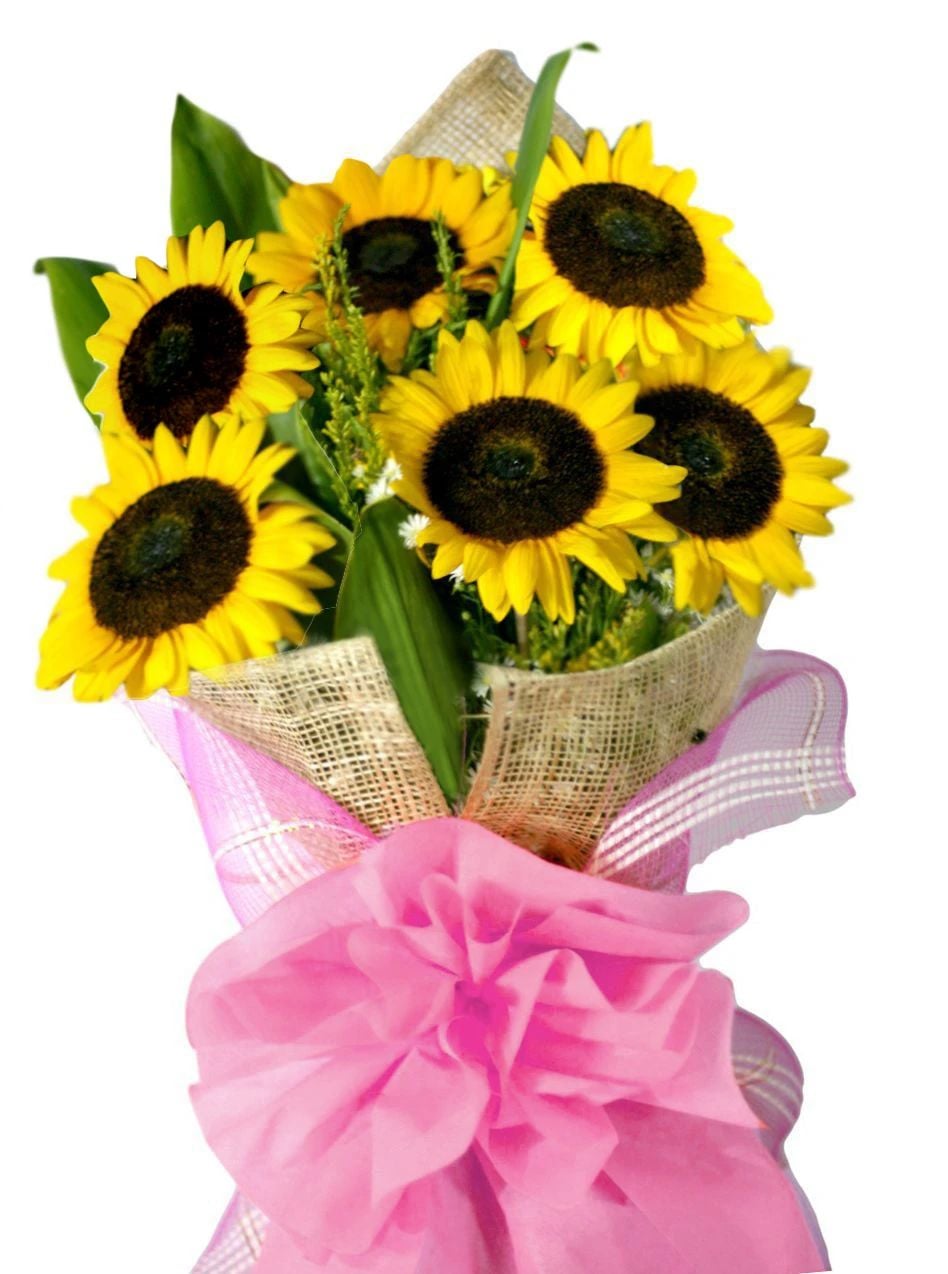 6 Sunflowers Bouquet