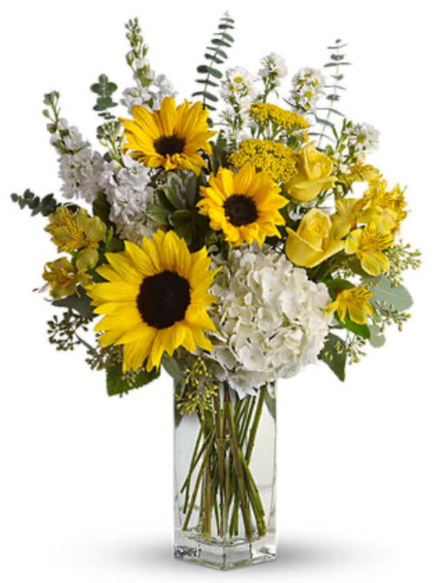 Sunflowers & Hydrangeas Bouquet