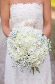 White Hydrangeas Bridal Bouquet