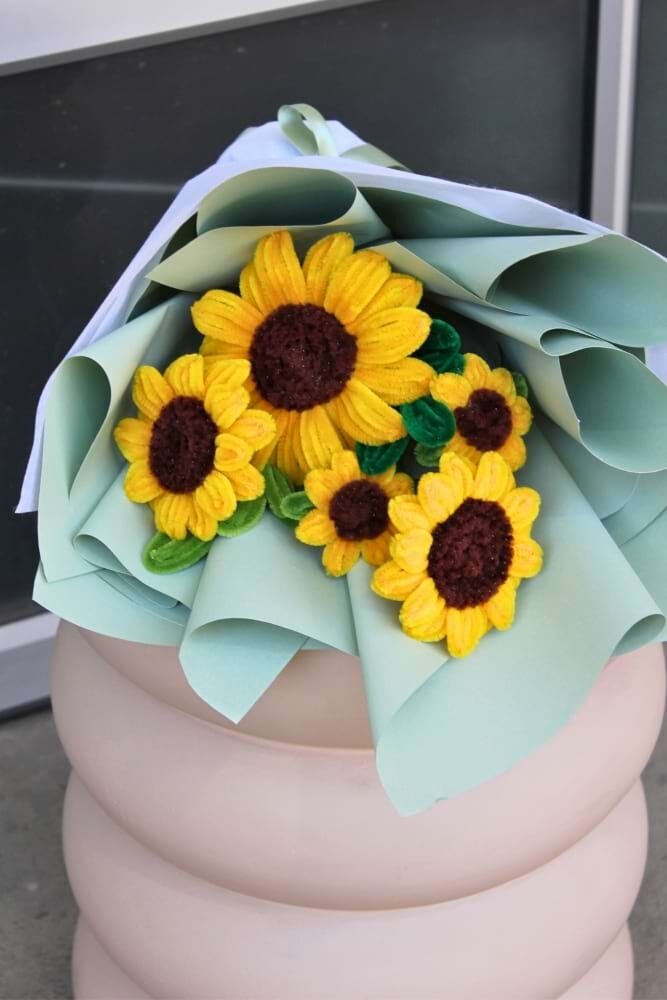 Forever Sunflower Bouquet (3 Stems)