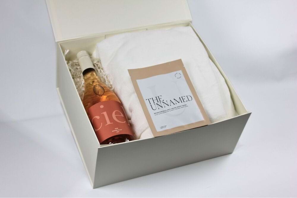 Relax & Renew Gift Box (Ciel Rose Wine)