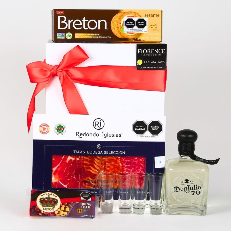 Gift with Tequila Don Julio 70 and Charcuterie