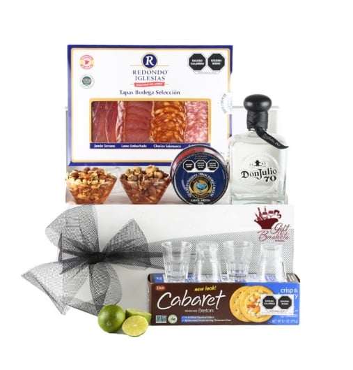 Special Gift with Tequila Don Julio 70, Charcuterie, Cheese and Snacks