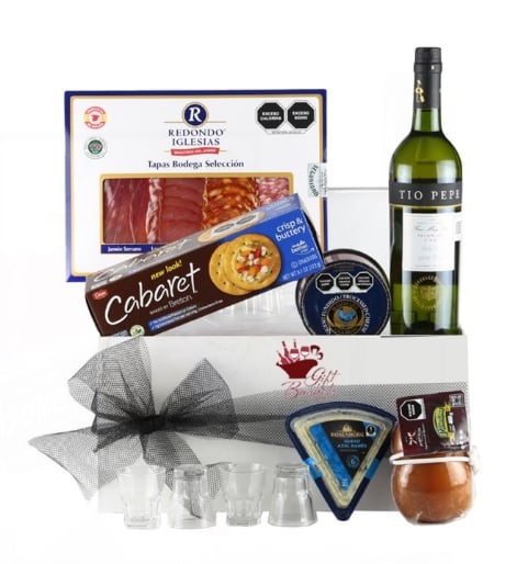 Special gift with TÃ­o Pepe Spanish Sherry, Charcuterie & Cheese