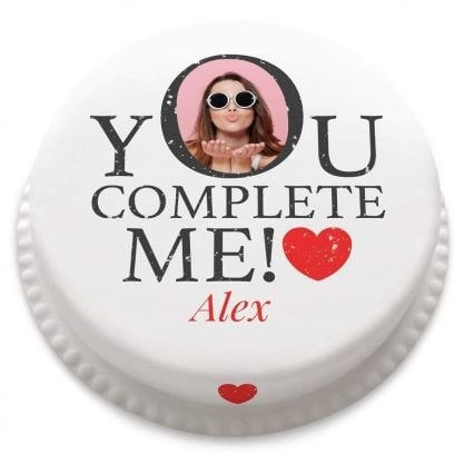 you complete me cake (letterbox gift cakes(serves2-4))