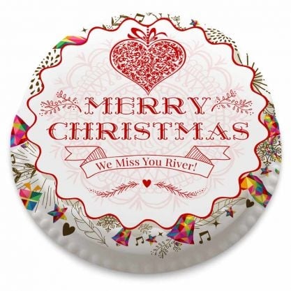 Traditional Christmas Cake (letterbox gift cake (serves 2-4))